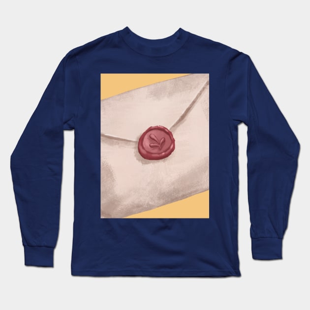 Vintage envelope Long Sleeve T-Shirt by The Crafty Handmaiden